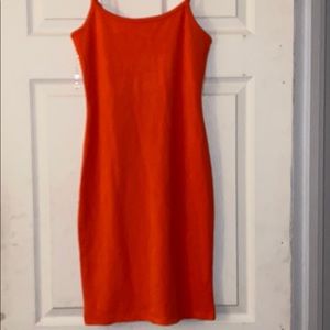 Orange Fashion Nova Mini Dress